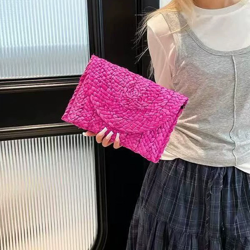 Flap Bag Envelope - Sac de plage tendance pour femmes,