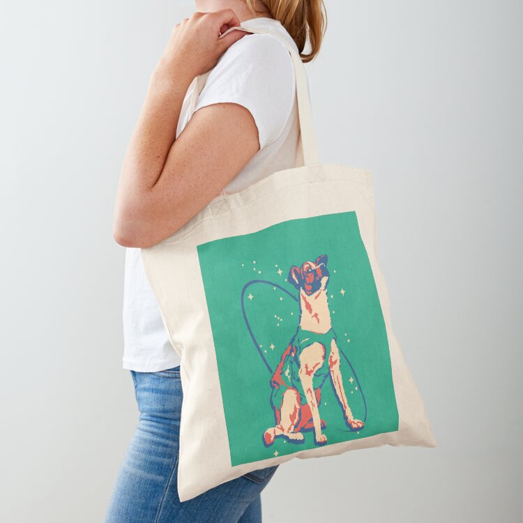 Women Bags Vector - Sac fourre-tout personnalisé Laika Space Dog