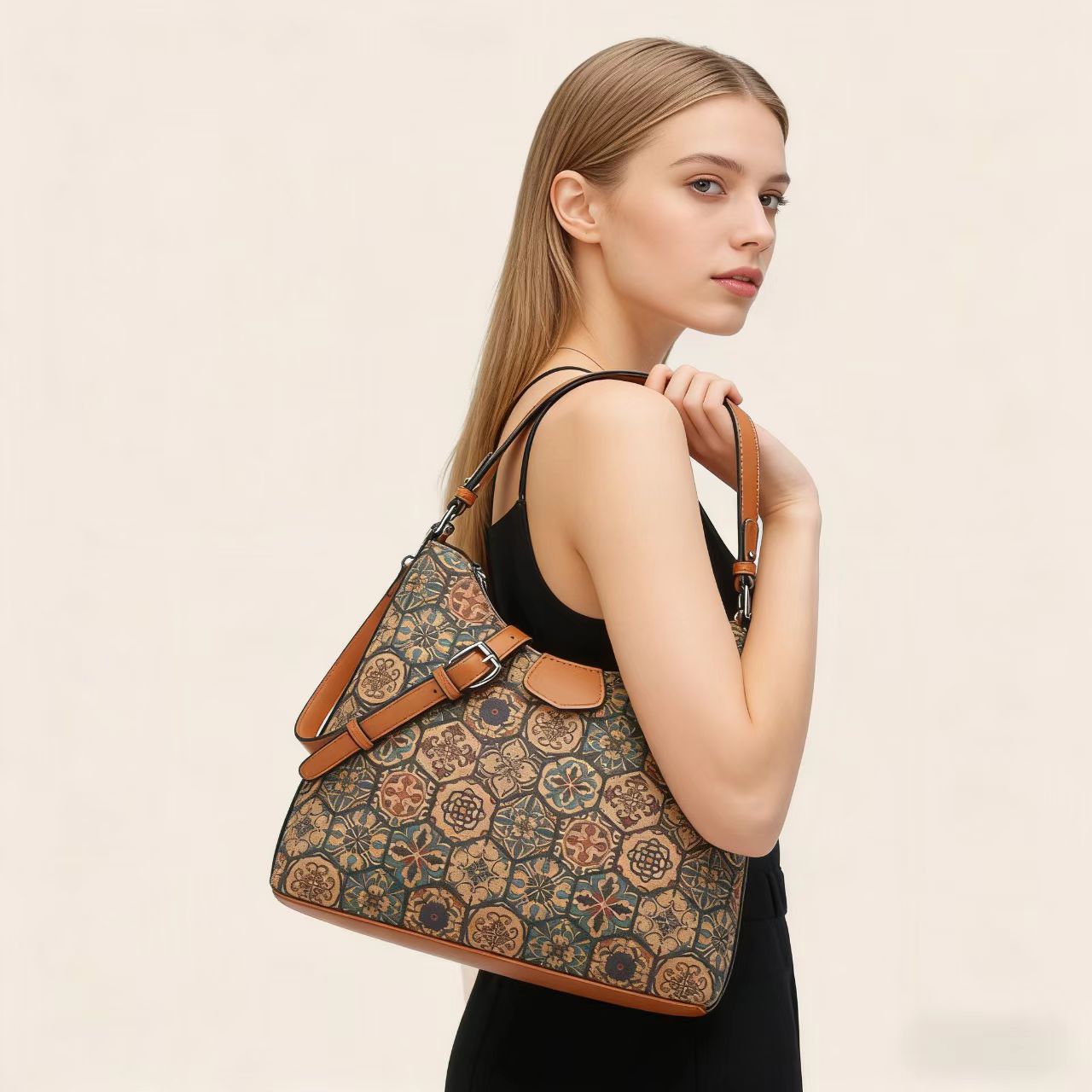 Women Bags Zadig - Sac à main en liège rétro