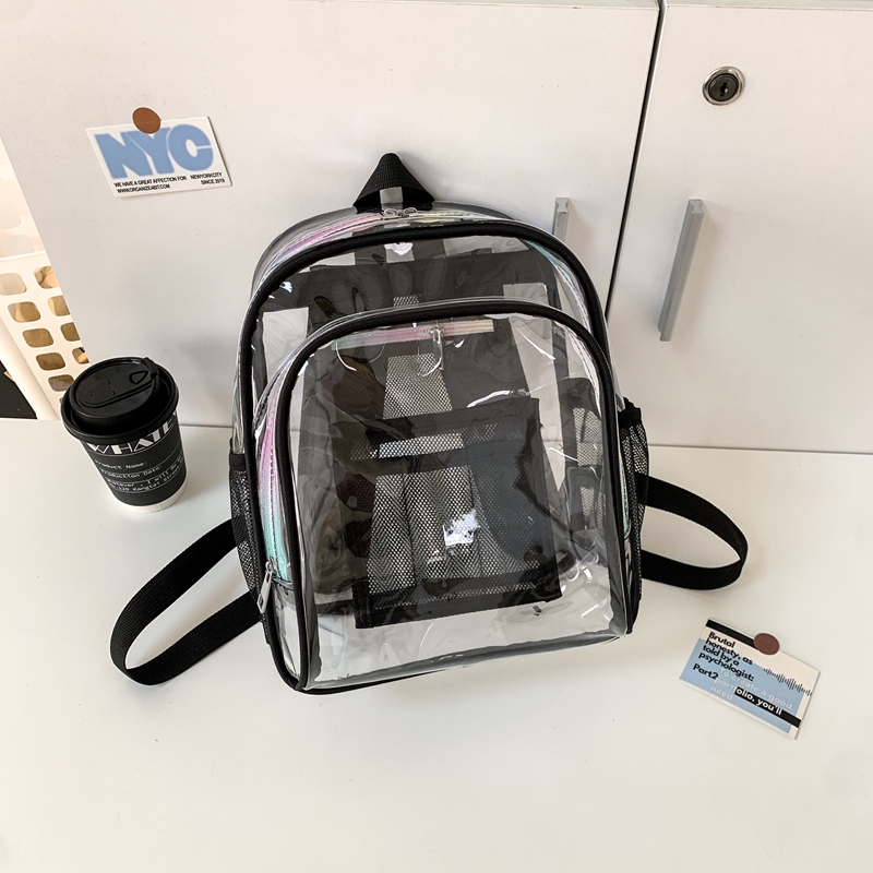 Sac à dos transparent en PVC g - Women Bags Sale avis et prix