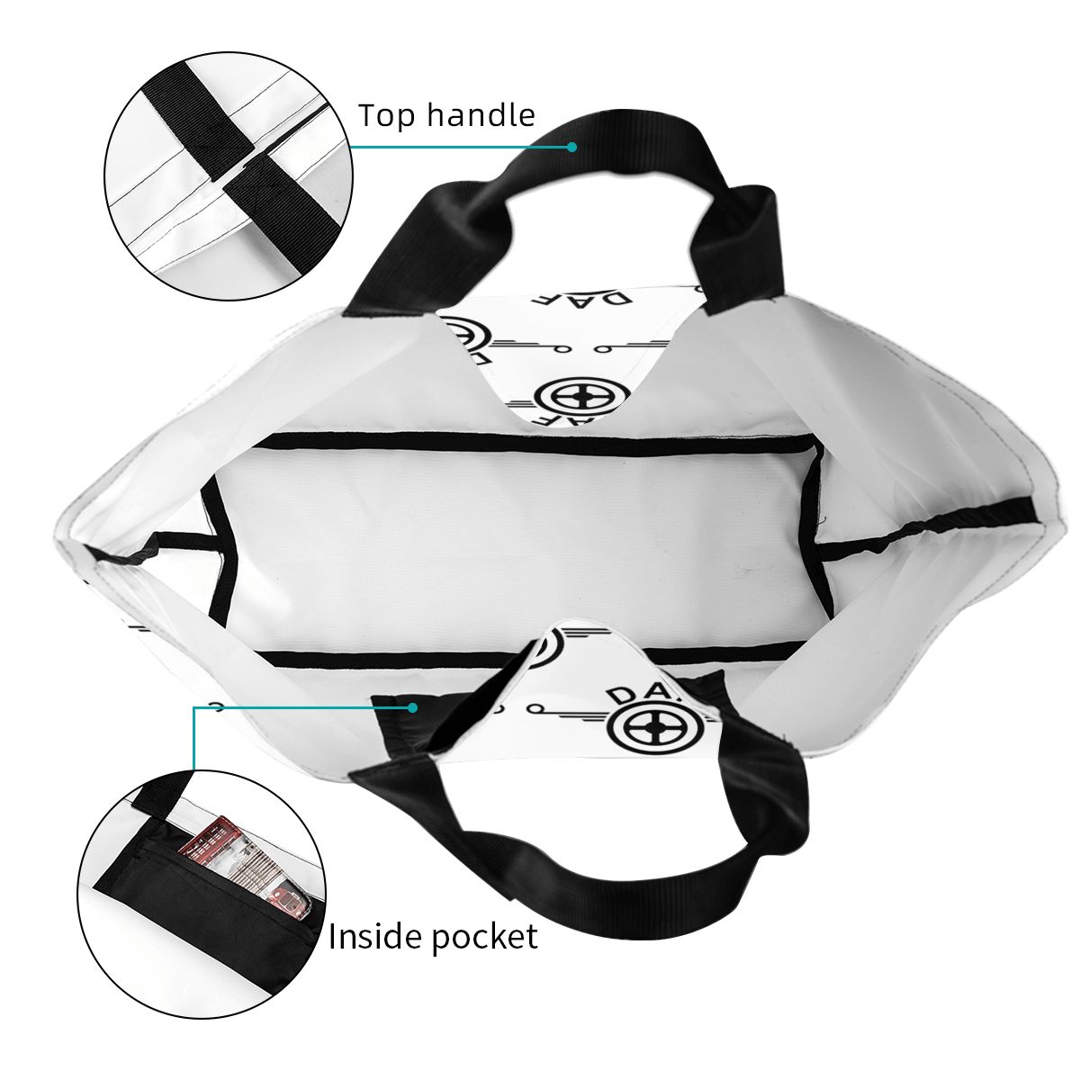 Sac fourre-tout en toile avec  - Women Bags Vector avis et prix