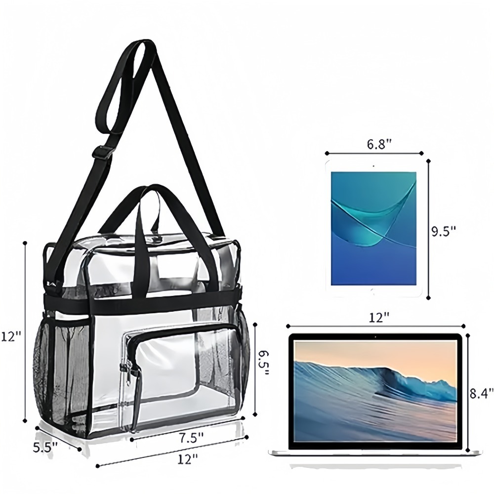 Sac fourre-tout transparent ro - Women Bags Work avis et prix