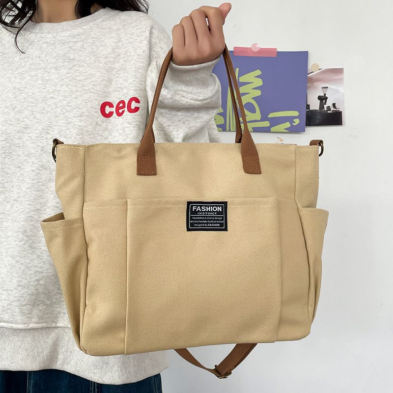 Grand sac fourre-tout en toile - Women Bags Work avis et prix