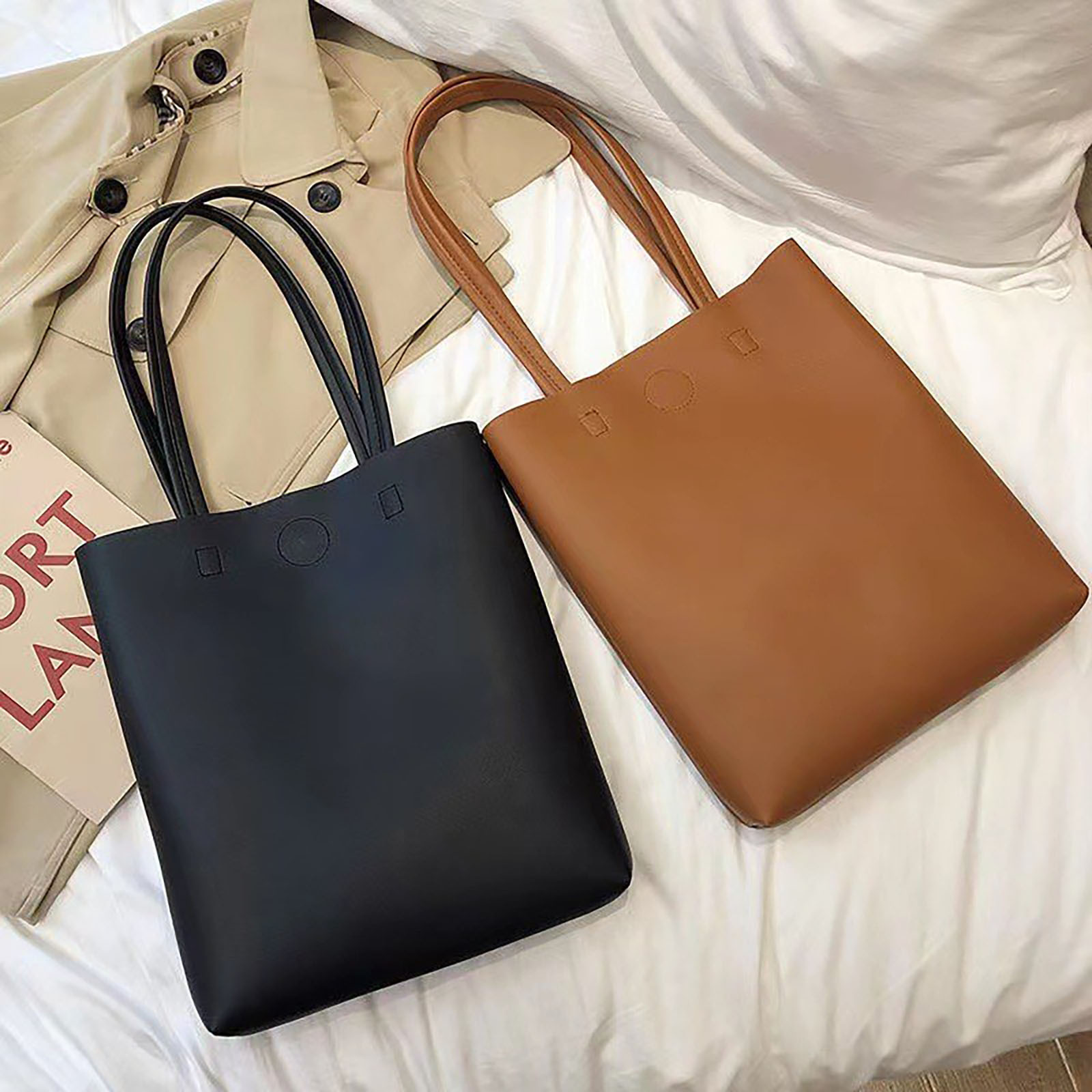 Sac fourre-tout en cuir PU sou - Women Bags Low Price avis et prix