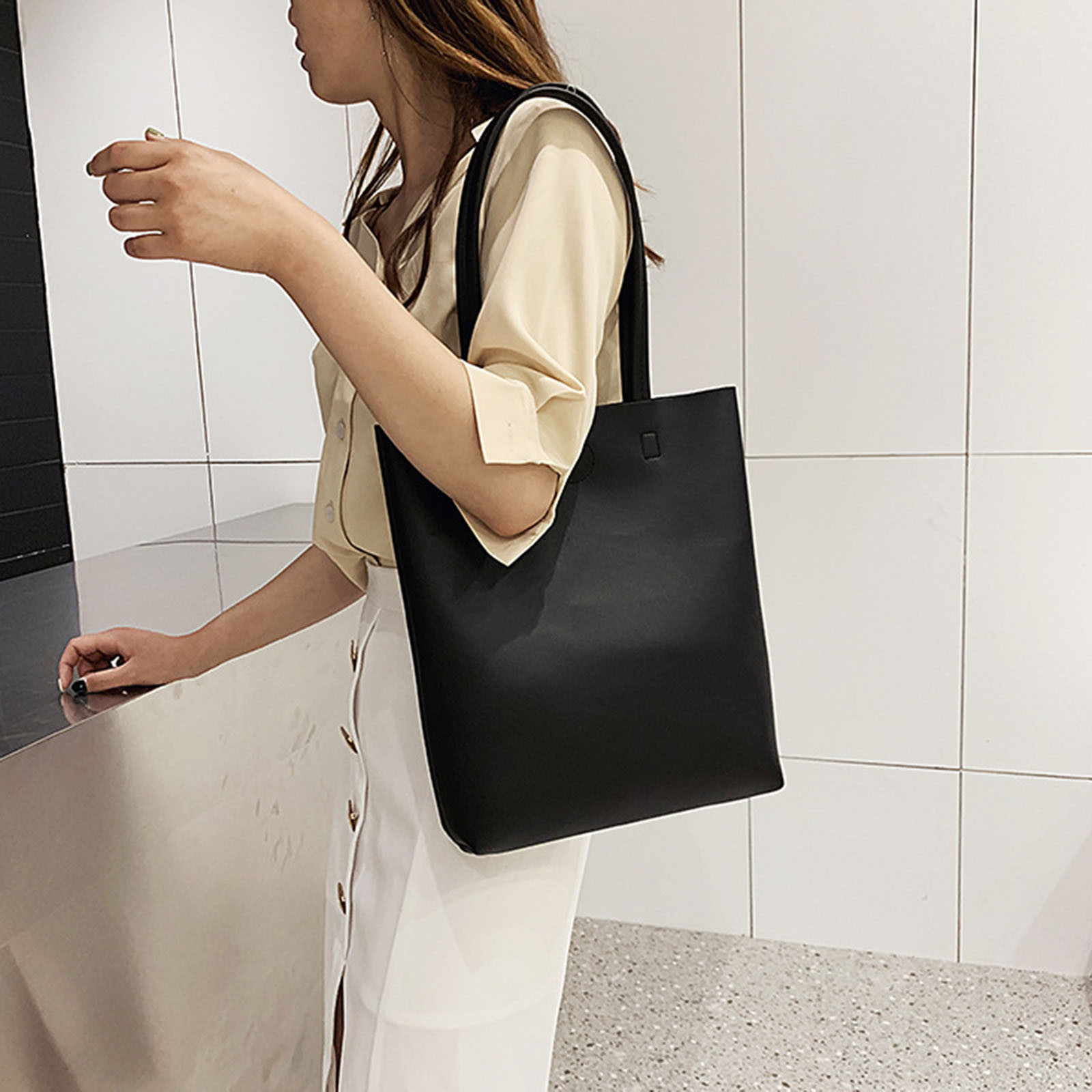Sac fourre-tout en cuir PU sou - Women Bags Low Price avis et prix