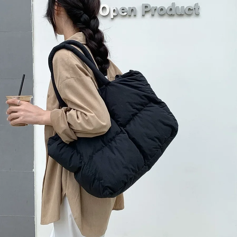 Grand fourre-tout rembourré en - Women Bags Low Price avis et prix