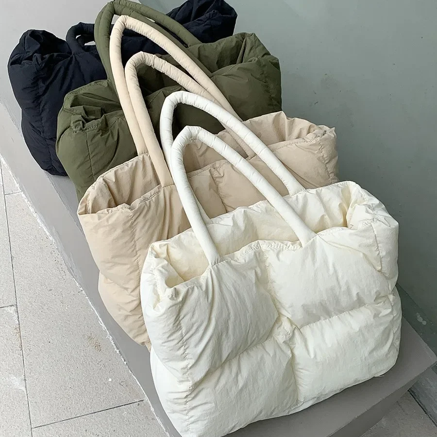 Grand fourre-tout rembourré en - Women Bags Low Price avis et prix