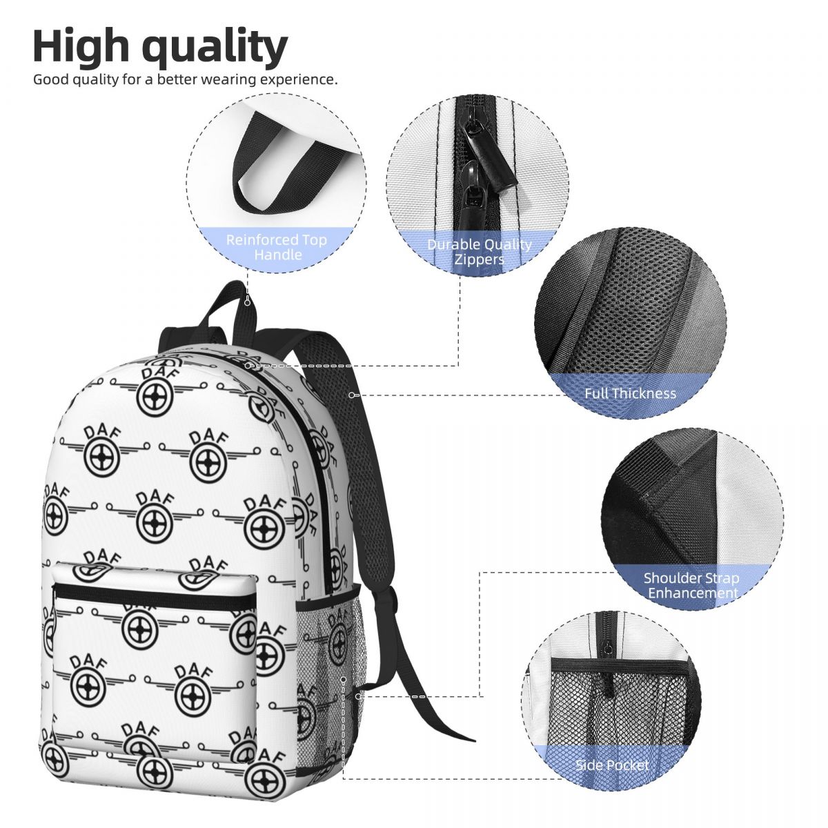 Sac à dos avec logo de camion  - Women Bags Vector avis et prix