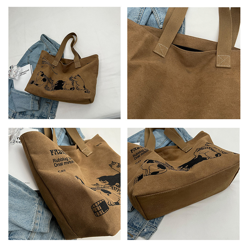 Sac fourre-tout en toile tenda - Women Bags Work avis et prix