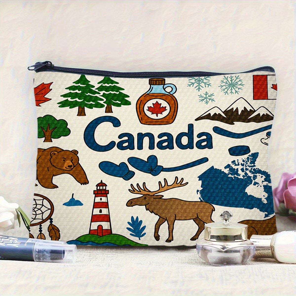 Un sac à cosmétiques sur le th - Women Bags In Canada avis et prix