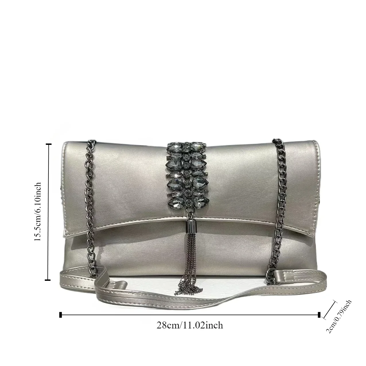 Sac à main élégant et à la mod - Flap Bag Envelope avis et prix