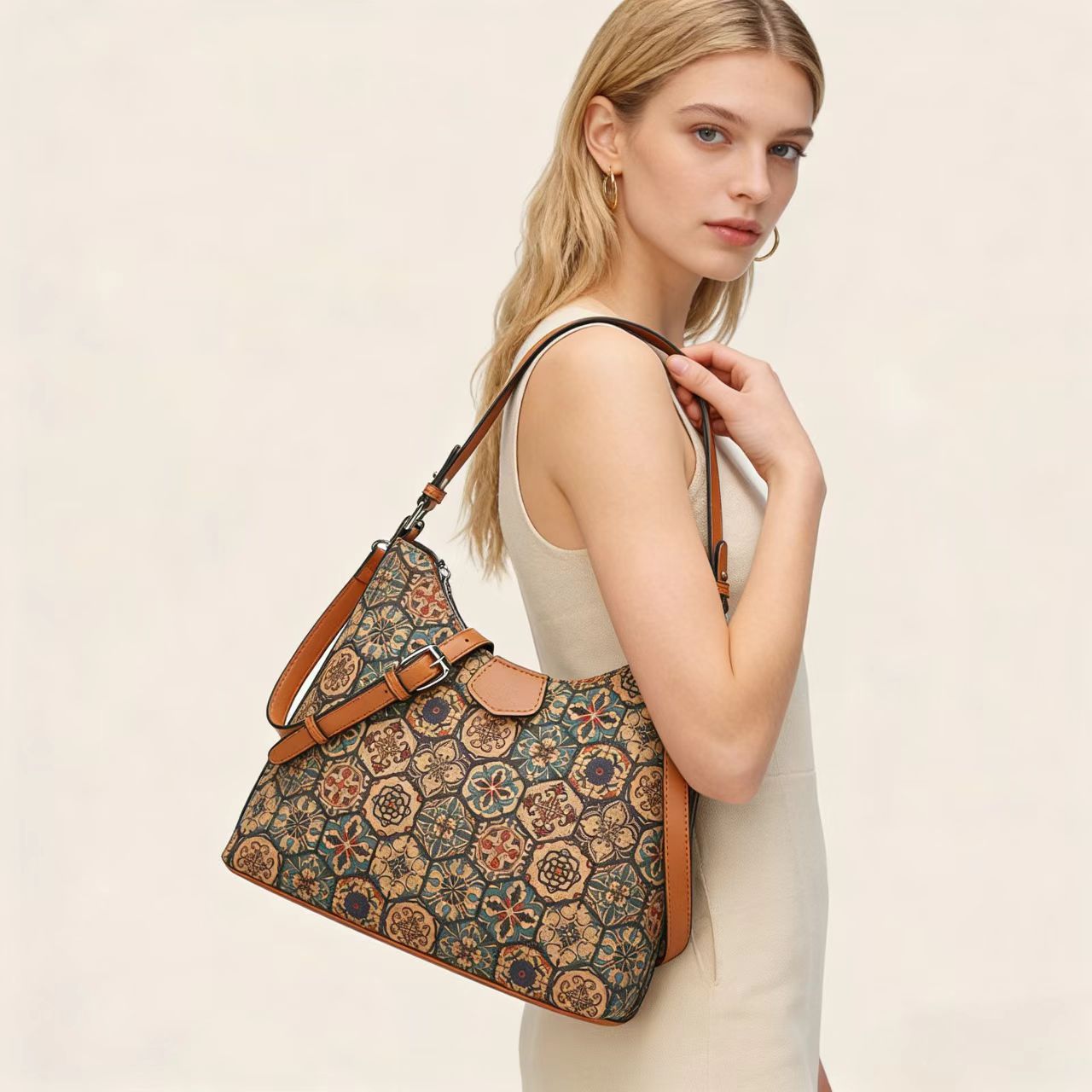 Sac à main en liège rétro à im - Women Bags Zadig avis et prix
