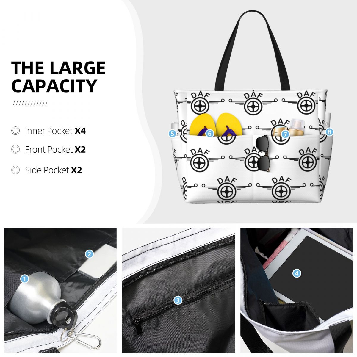 Sac fourre-tout de plage avec  - Women Bags Vector avis et prix